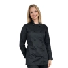 Bluza kucharska czarna damska  długi rękaw roz.L – bluza kucharska – odzież gastronomiczna